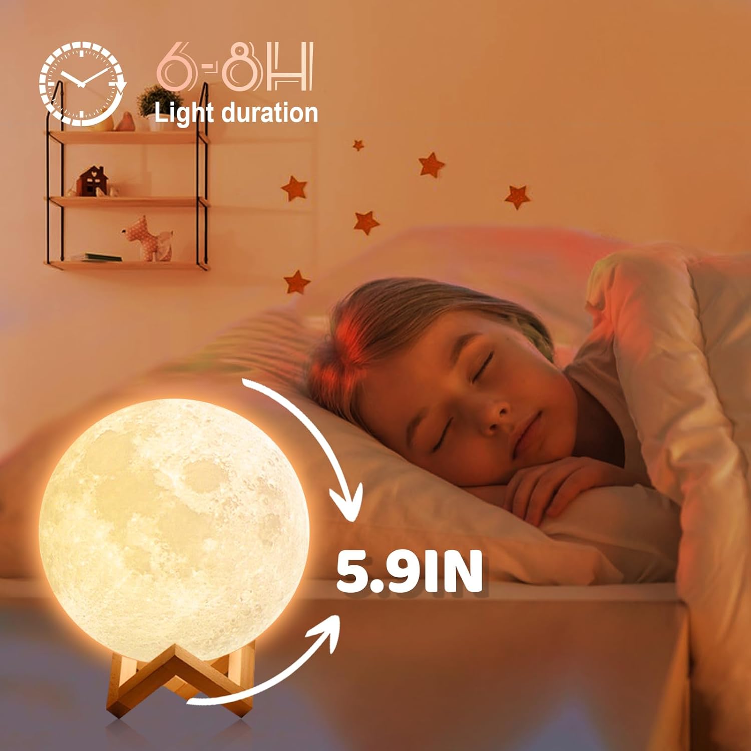 3D Print Moon Lamp